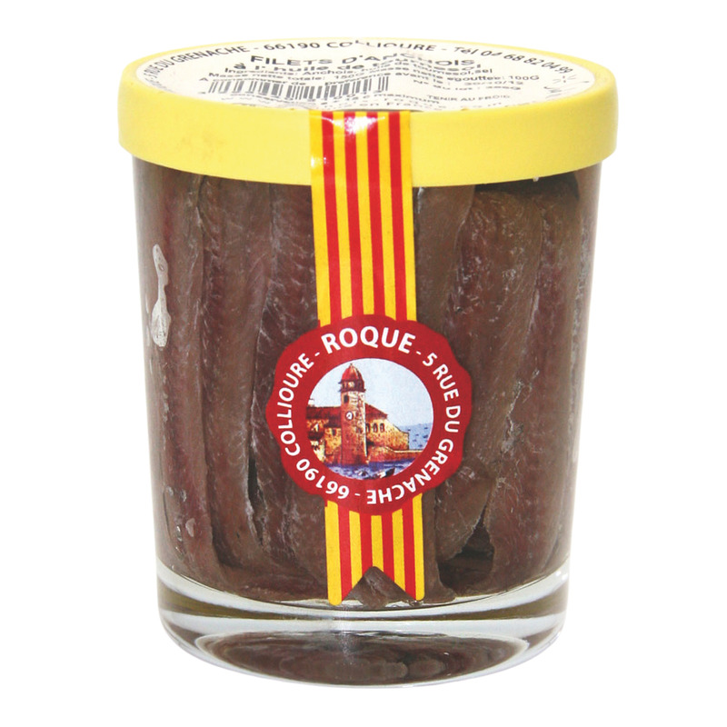 Anchovy fillets in oil 150g