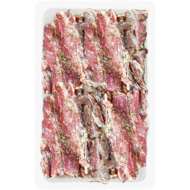Pork tenderloin marinated in wild garlic LPF ±1.8kg