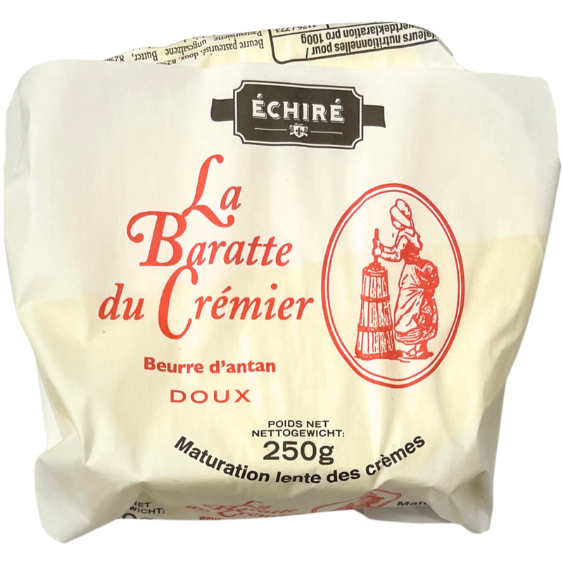 Beurre de Baratte du Crémier doux 250g