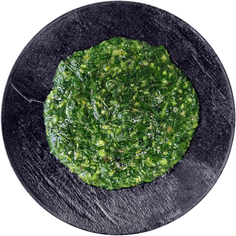 ❆ Finely chopped molokhia (water spinach) 400g