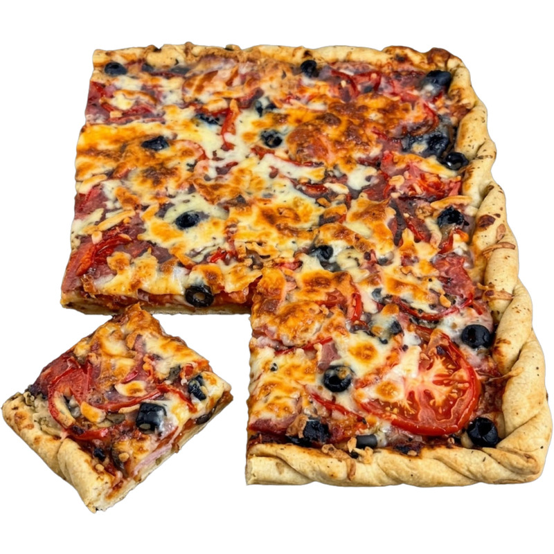 Pizza tray 40x30cm 2.5kg