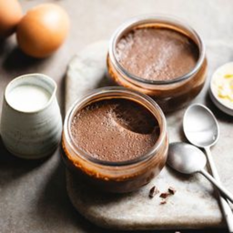 Milk chocolate mousse verrine 100g