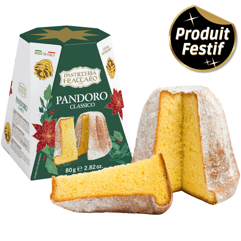 Classic artisanal italian mini pandoro 80g