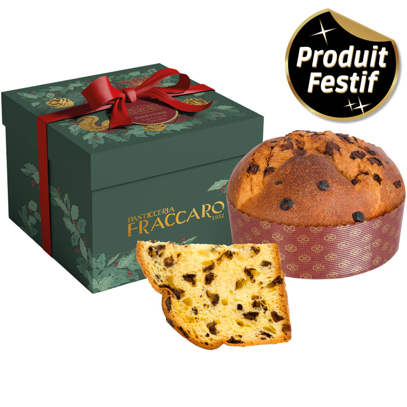 Artisanal italian chocolate chip panettone 750g