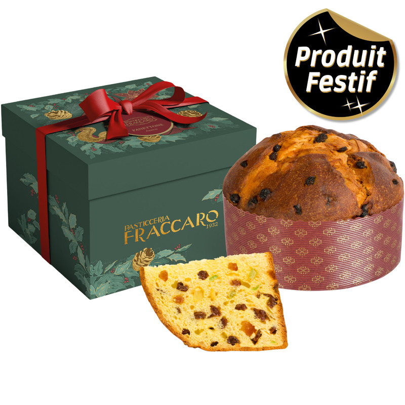 Artisanal Italian Antico Panettone with candied fruits 1kg
