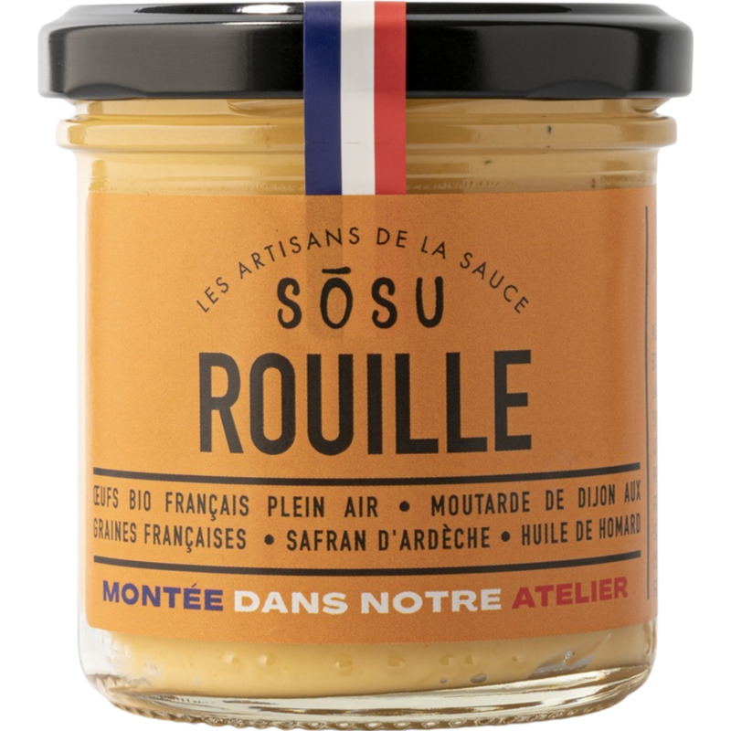 Artisanal rouille sauce with saffron and lobster verrine 130g