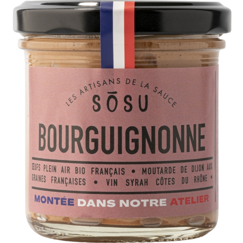 Artisanal Burgundy sauce with organic red wine verrine 130g