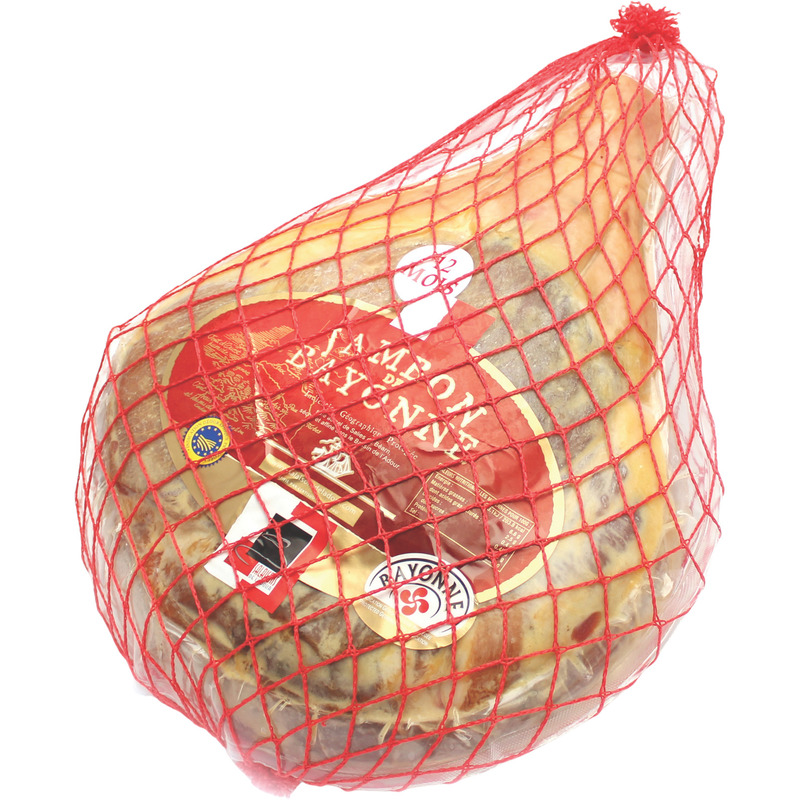 Boneless PGI Bayonne dry ham 12 months ±6.6kg