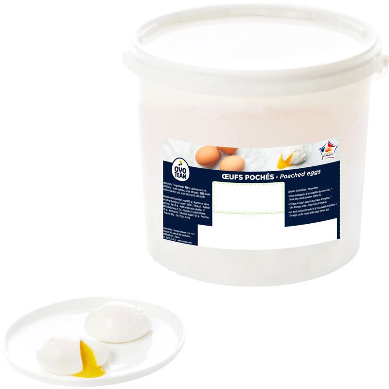 French poached egg bucket x75