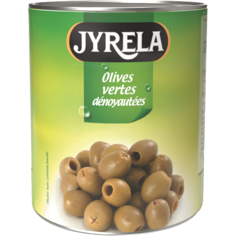 Pitted green olives 34/40 4/4