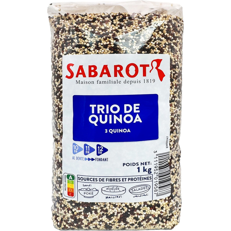 Trio of quinoa 1kg