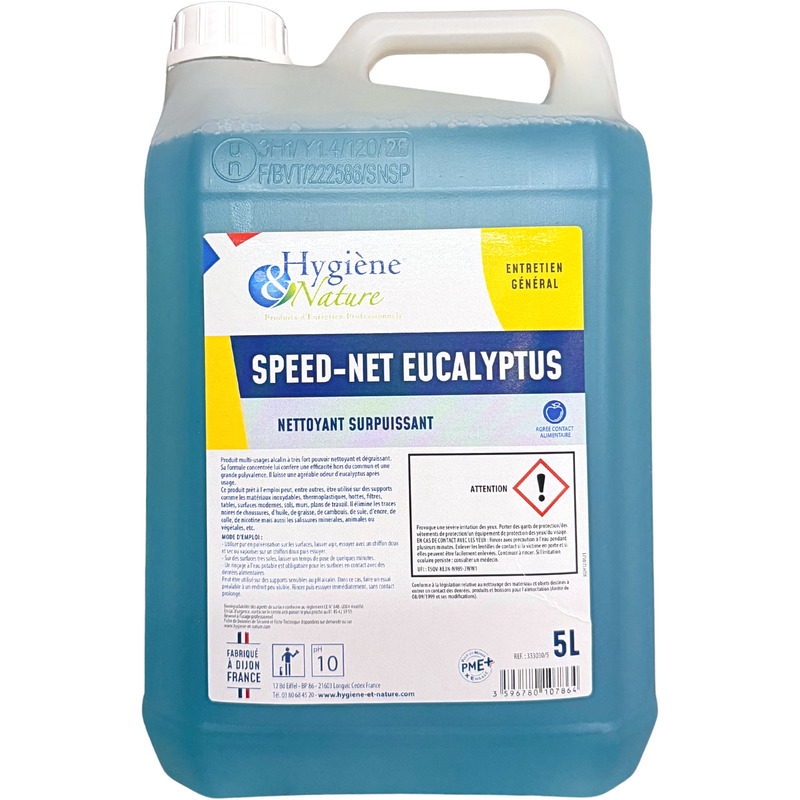 Alkaline degreaser Speed-Net eucalyptus container 5L