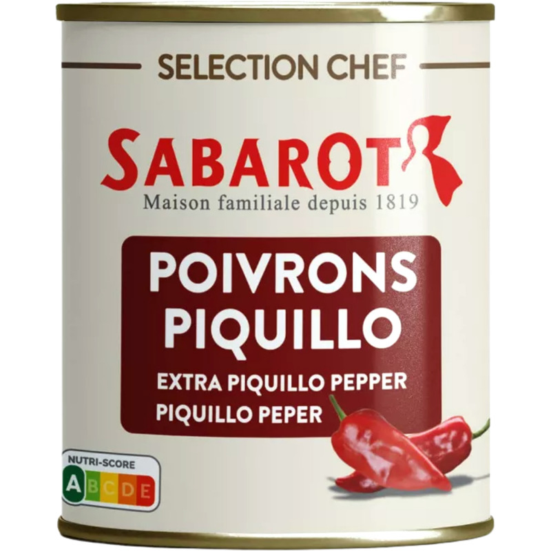 Whole roasted piquillo peppers 4/4