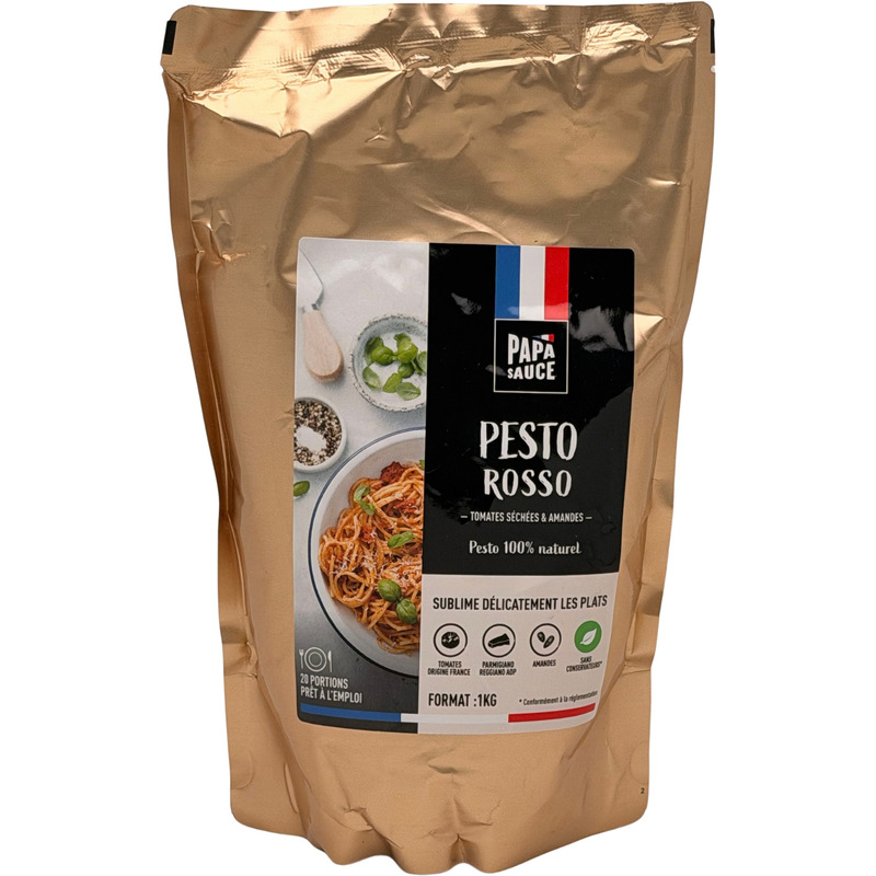 Pesto Rosso sauce pouch 1kg