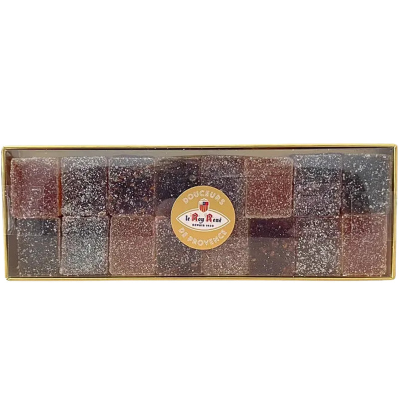 Assortment of fruit pastes | Raspberry, quince, pear, apricot, fig, strawberry x16 190g
