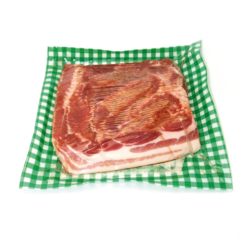 Smoked belly 02 50 slices vacuum packed ±1kg