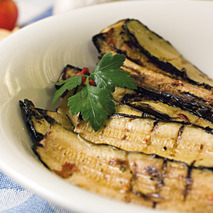 Grilled courgettes seasoned 770g