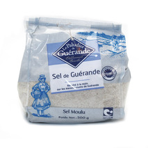 Dried fine Guérance salt in bag 500g