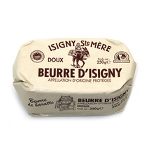 Baratte Isigny PDO unsalted butter 250g
