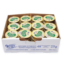 Isigny slightly salted butter refills 48x25g