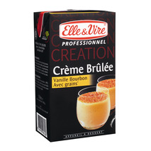 Crème brûlée with Bourbon vanilla base 1L
