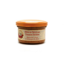 Goat's cheese and dried tomato spread jar 90g
