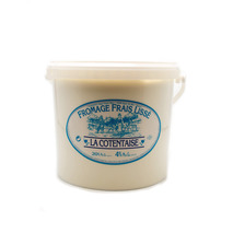 Smooth cottage cheese 20% La Cotentaise 5kg