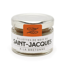 Potted Brittany scallops jar 30g