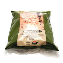 Dried and smoked bonito flakes Katsuobushi bag 500g