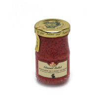 Dijon cassis mustard jar 210g