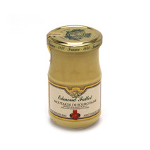 Burgundy PGI mustard jar 210g