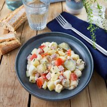 Salade piémontaise au jambon supérieur français sans nitrite ajouté 2,5kg