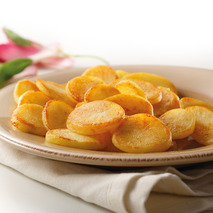 Cooked sliced potato vacuum packed 2kg