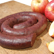 Boudin noir aux pommes brasse porc français s/ vide ±1,3kg