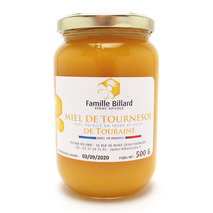 Sunflower french honey from Touraine jar 500g