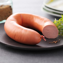 Saucisse de viande d'Alsace supérieure à tartiner courbe s/ at ±1kg