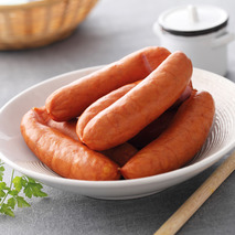 Smoked Alsace sausage atm.packed 25x±60g