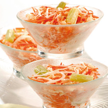 Carrot and cabbage duo coleslaw salad 2.5kg