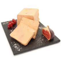 Bistro lightly cooked whole goose foie gras tub 500g