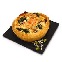 Two salmons quiches atm.packed 12x150g