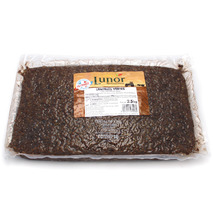 Cooked green lentils french origin vacuum packed 2.5kg