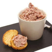 Rillettes artisanales de canard terrine ±1kg