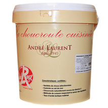 Cooked sauerkraut Label Rouge bucket 15kg