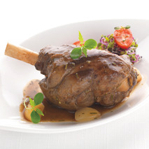 7h cooked lamb shank with garlic and rosemary pouch ±2.75kg