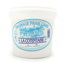 Smooth cottage cheese 20% La Cotentaise pot 1kg