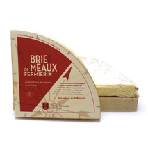 Brie de Meaux fermier AOP au lait cru 1/4 ±625g