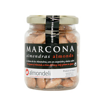 Amandes Marcona émondées frites bocal 125g
