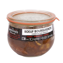 Boeuf bourguignon normand pomme de terre grenaille verrine 375g
