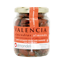 Fried Valencia almonds jar 125g