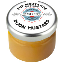 Dijon mustard jar 60x28g